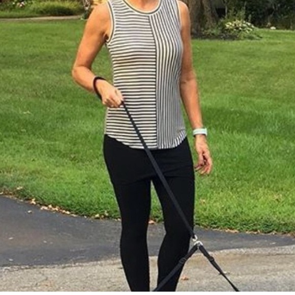 CAbi London Tank Top In Black & White Stripe Style Number 3417 - Picture 2 of 6